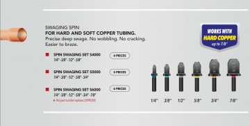 Largitoare teava cupru Spin Tools